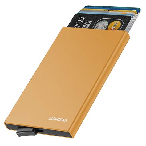 lungear rfid credit card holder|rfid blocking credit card holder.